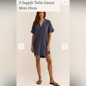 Z Supply Talia Gauze Mini Dress
